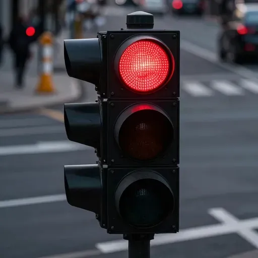 Từ vựng 红灯 – Đèn đỏ