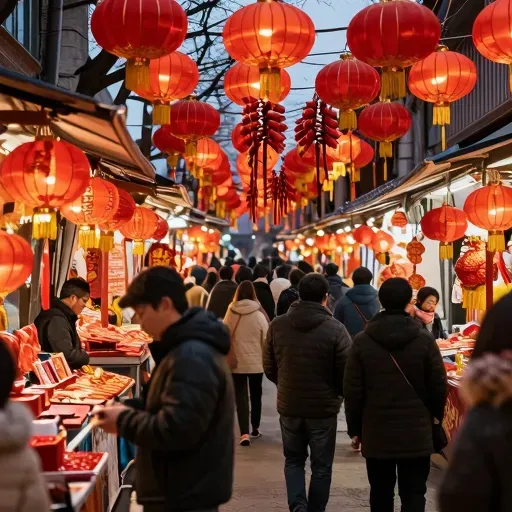 Từ vựng 热闹 – náo nhiệt, sôi động