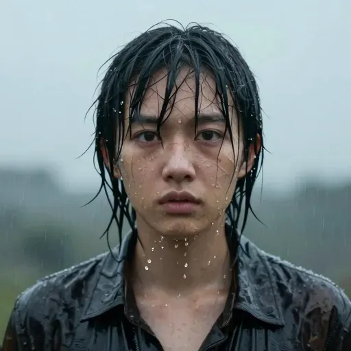 Từ vựng 落汤鸡 – người ướt như chuột lột, người ướt sũng