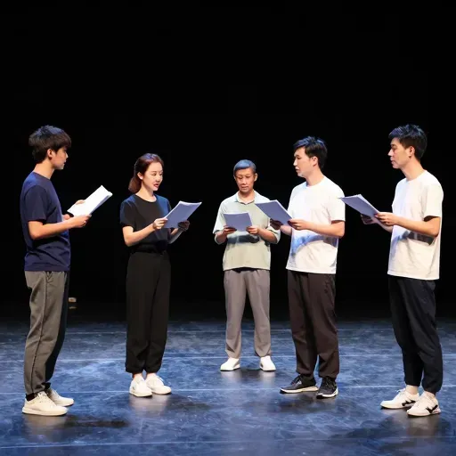 Từ vựng 排练 – diễn tập, tập dượt, tập luyện