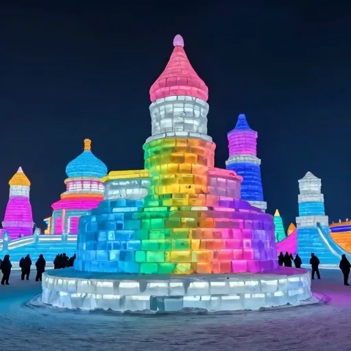 Từ vựng 冰灯 – Băng Đăng, đèn băng