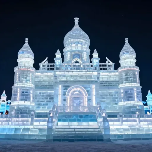 Từ vựng 冰雕 – điêu khắc băng