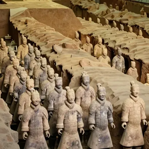 Từ vựng 兵马俑 – tượng binh mã, chiến binh đất nung