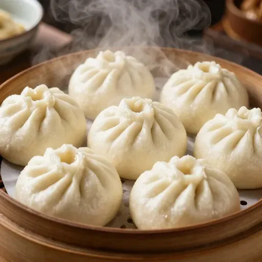 Từ vựng 馒头 – bánh màn thầu (bánh bao chay)
