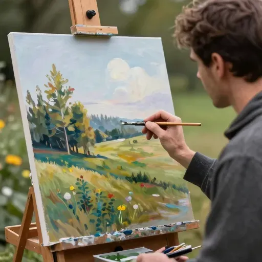 Từ vựng 画家 – họa sĩ