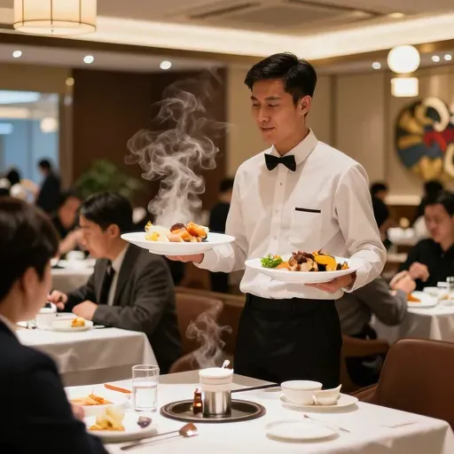 Từ vựng 上菜 – Phục vụ món ăn, đồ ăn, đưa món ăn lên