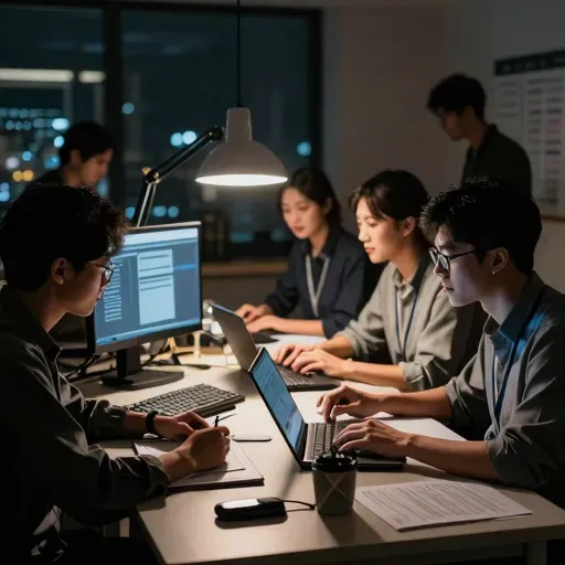 Từ vựng 连夜 – suốt đêm, ngay trong đêm