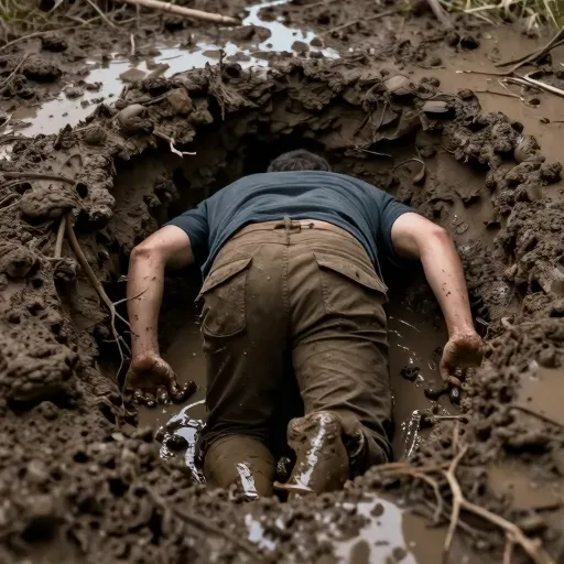 Từ vựng 泥潭 – bùn lầy, vũng lầy