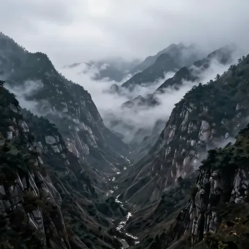 Từ vựng 谷 – Khe nước chảy giữa hai núi, thung lũng