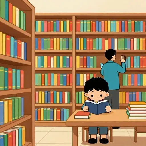 Từ vựng 图书馆 – thư viện