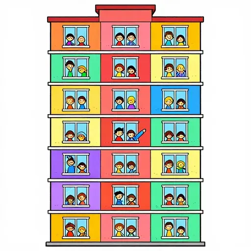 Từ vựng 楼 – tòa nhà, tầng (nhà)