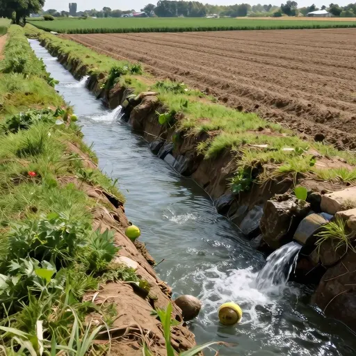 Từ vựng 沟 – mương, kênh