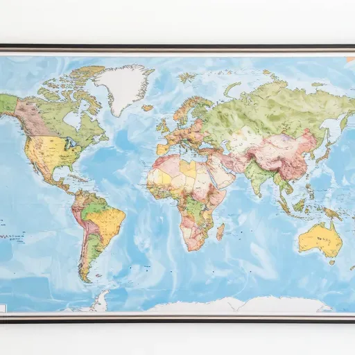 Từ vựng 洲 – Châu lục