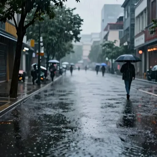 Từ vựng 雨 – Mưa