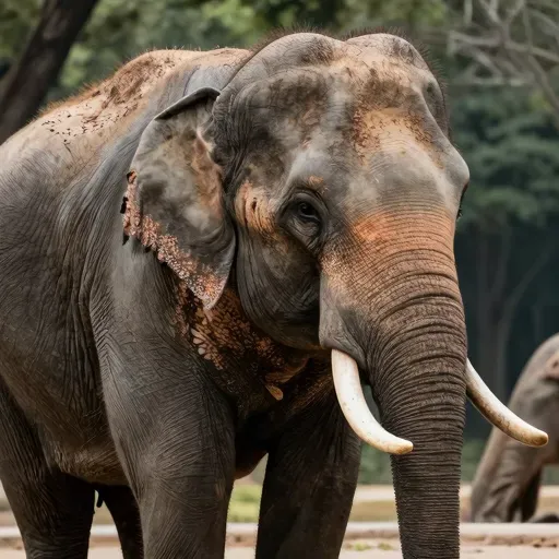 Từ vựng 象 – con voi, hình dạng