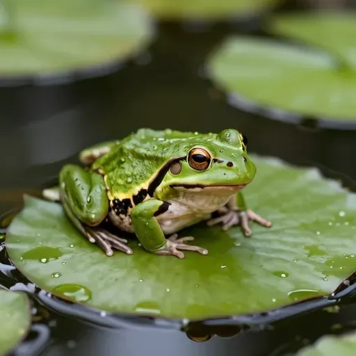 Từ vựng 蛙 – con ếch