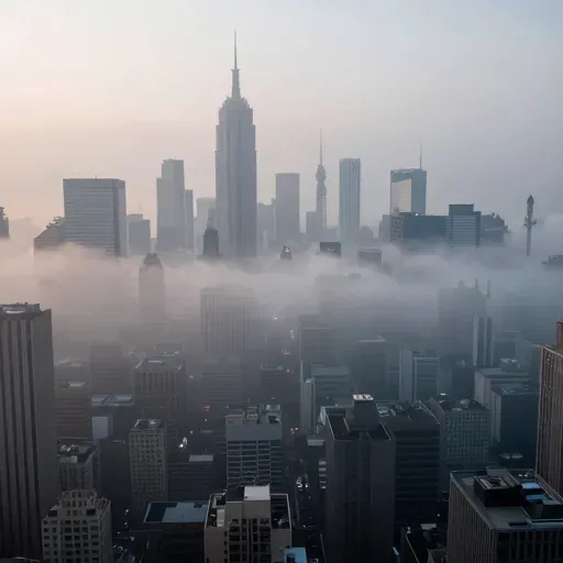 Từ vựng 雾 – sương mù