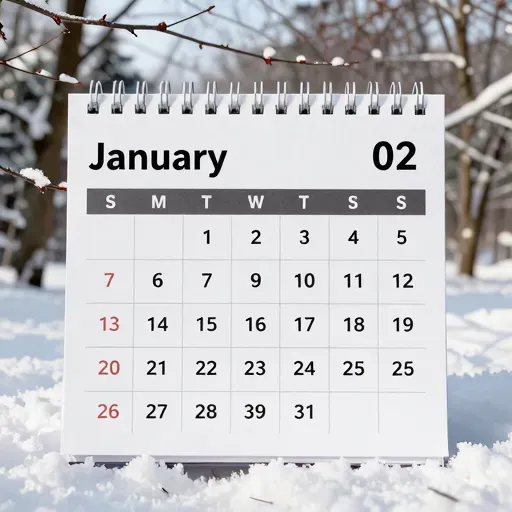 Từ vựng 一月 – Tháng một