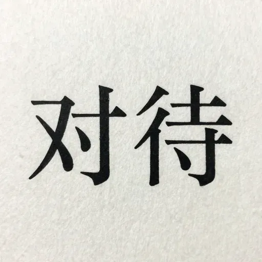 Từ vựng 对待 – Đối xử