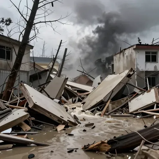 Từ vựng 天灾 – Thiên tai