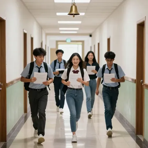 Từ vựng 下课 – tan học; kết thúc giờ học