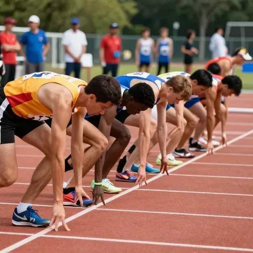 Từ vựng 起跑线 – Vạch xuất phát