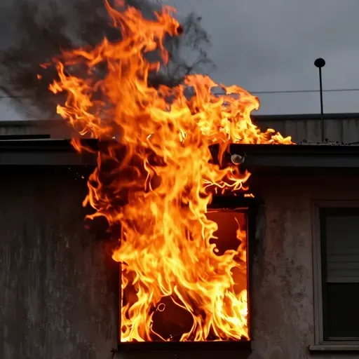 Từ vựng 起火 – Bắt lửa