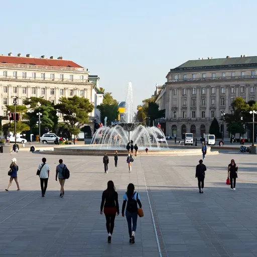 Từ vựng 广场 – quảng trường