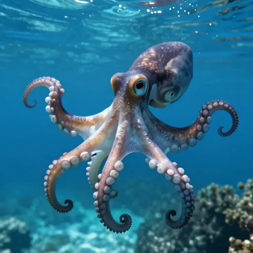 Từ vựng 章鱼 – Bạch tuộc