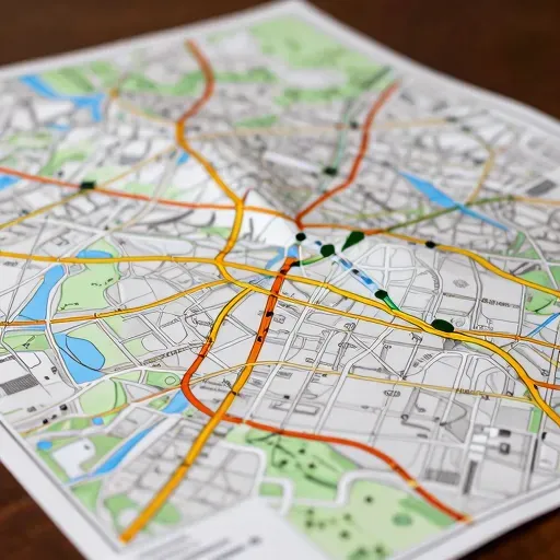 Từ vựng 路线图 – Bản đồ đường đi