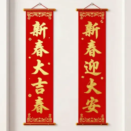 Từ vựng 春联 – Câu đối