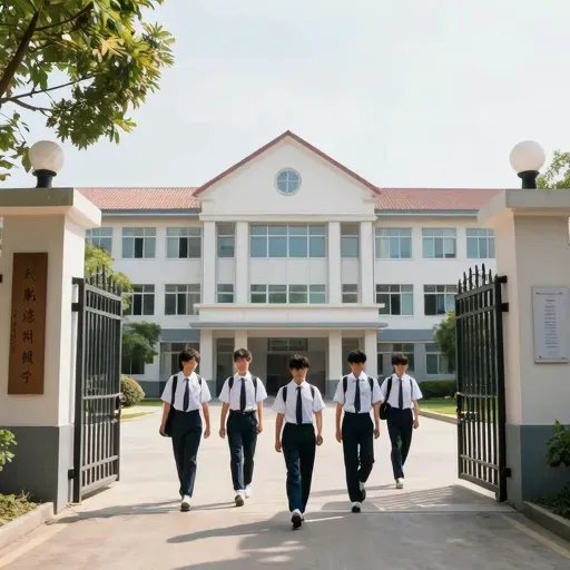 Từ vựng 中学 – trường trung học, cấp hai