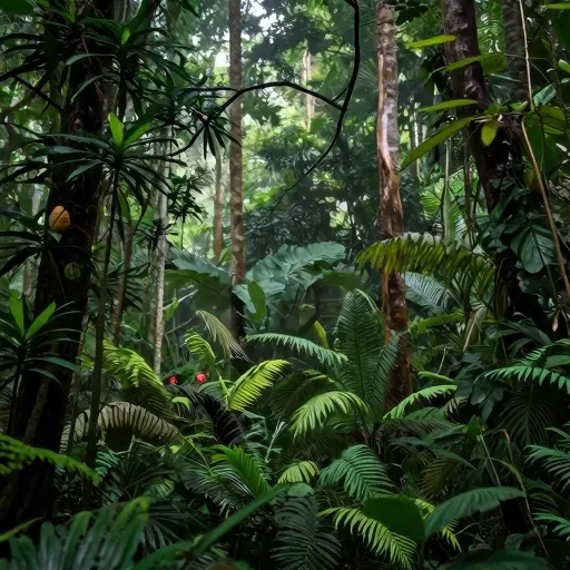 Từ vựng 丛林 – Rừng nhiệt đới