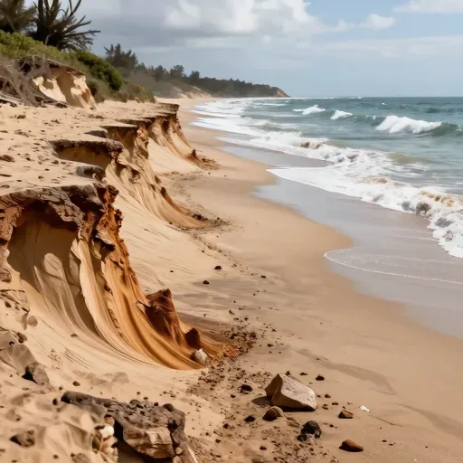 Từ vựng 侵蚀 – Xói mòn