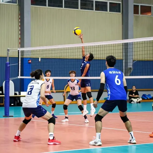 Từ vựng 排球 – Môn bóng chuyền