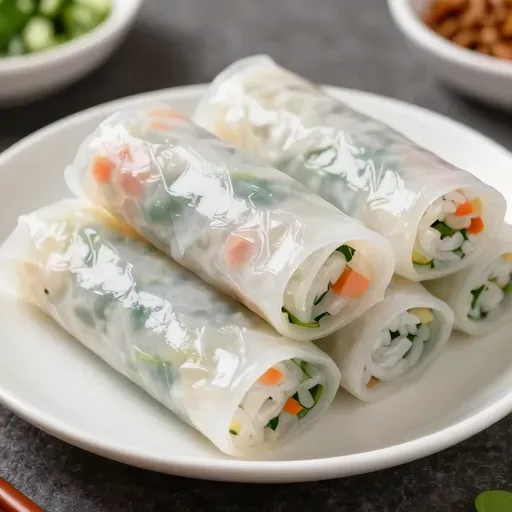 Từ vựng 蒸越南春卷 – Phở cuốn