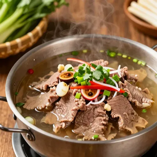 Từ vựng 牛肉蘸醋 – Bò nhúng giấm