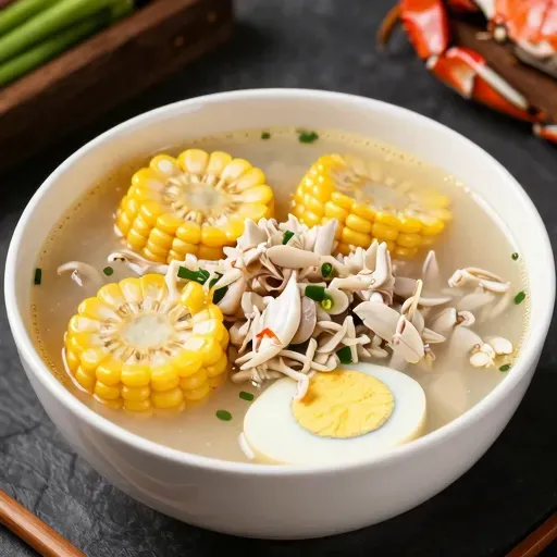 Từ vựng 蟹肉汤 – Súp thịt cua, canh cua
