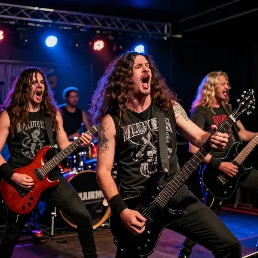 Từ vựng 重金属 – Nhạc rock mạnh