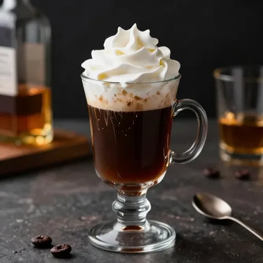 Từ vựng 爱尔兰咖啡 – Cà phê theo kiểu của Ireland là loại đồ uống nóng có pha rượu whisky