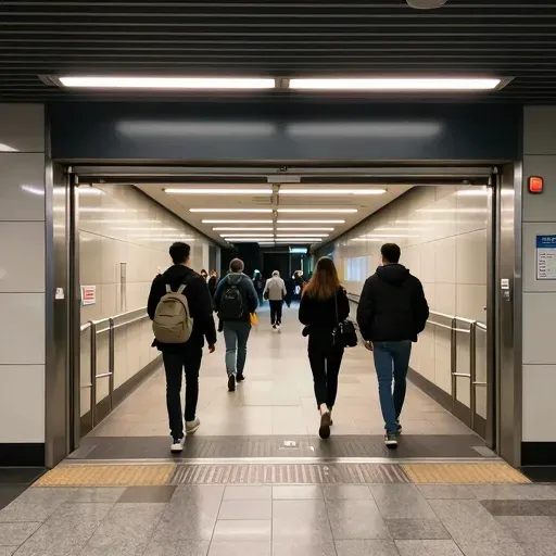 Từ vựng 地铁站 – Trạm xe điện ngầm