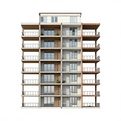 Từ vựng 层 – tầng, lớp (lượng từ dùng cho tầng nhà, lớp)