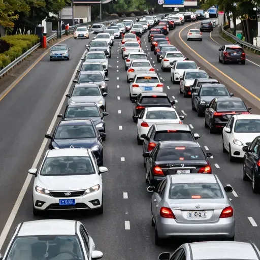 Từ vựng 堵车 – kẹt xe, tắc đường