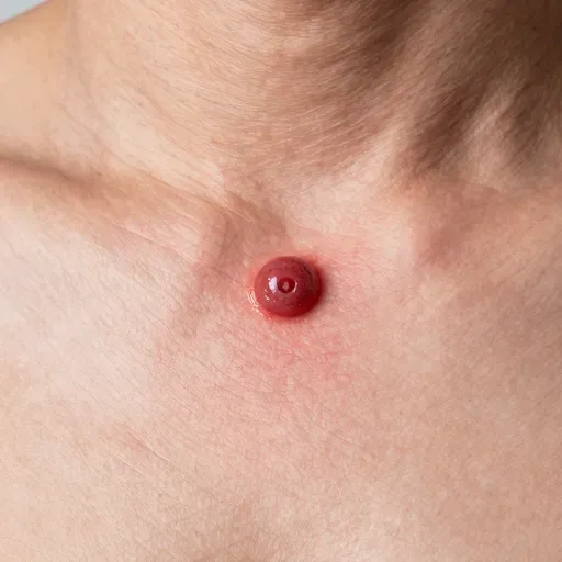 Từ vựng 疖子 – Mụn nhọt