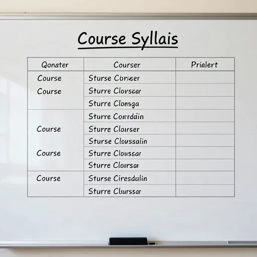 Từ vựng 课程 – Chương trình học