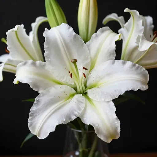 Từ vựng 百合 – Hoa huệ tây; Hoa loa kèn