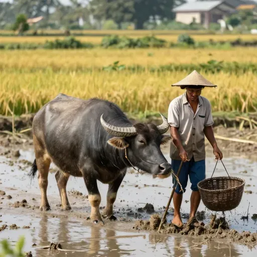 Từ vựng 农民 – Nông dân