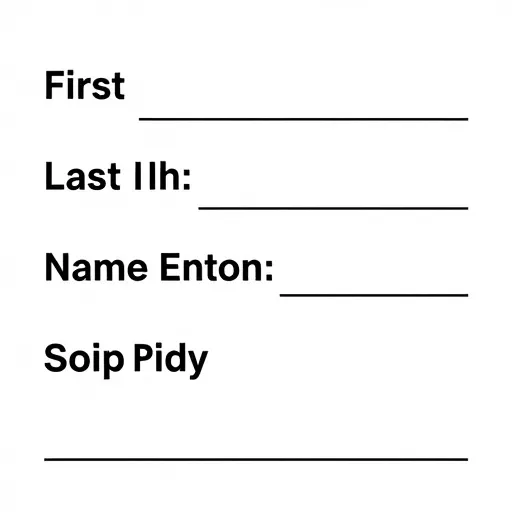 Từ vựng 姓名 – Tên, họ tên