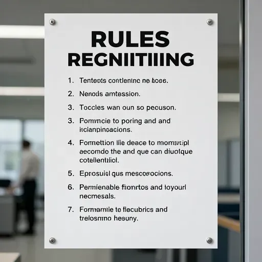 Từ vựng 规定 – Quy định, luật lệ