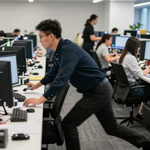 Từ vựng 忙碌 – Bận rộn, nhộn nhịp